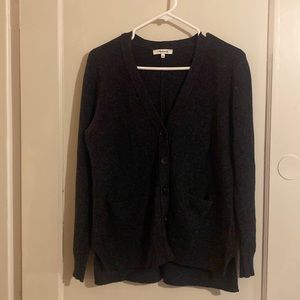 Charcoal grey cardigan